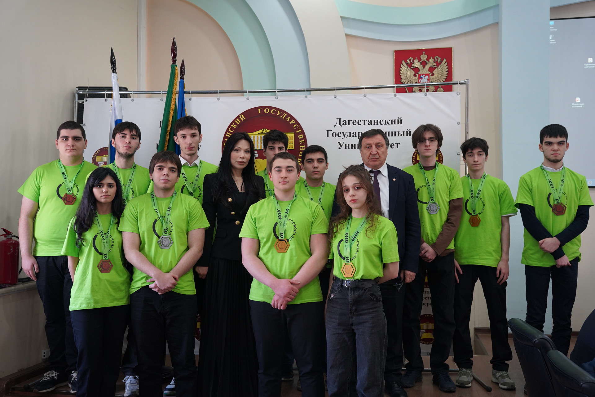 «Цифровые чемпионы: студенты Колледжа ДГУ завоевали 12 призовых мест на чемпионате «Профессионалы»